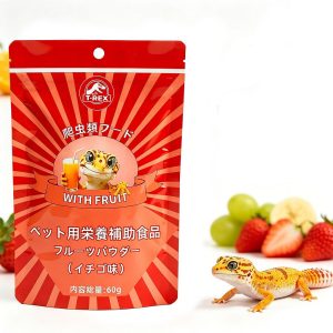 t rex 爬虫類用フルーツパウダー（イチゴ風味）